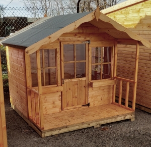 Timber Appletree Cottage Play Dens